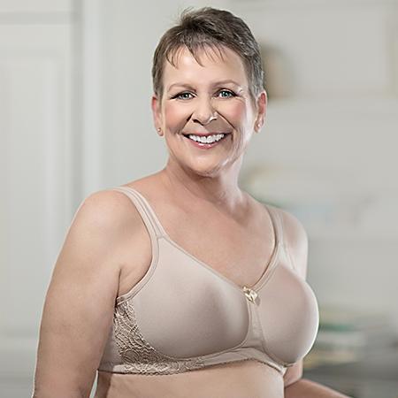  American Breast Care 127 T- Shirt Lace Contour Bra
